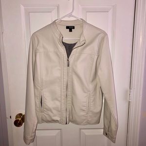 Faux leather jacket